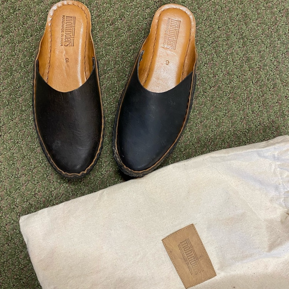 Mohinders Heritage Solid Slide in Charcoal